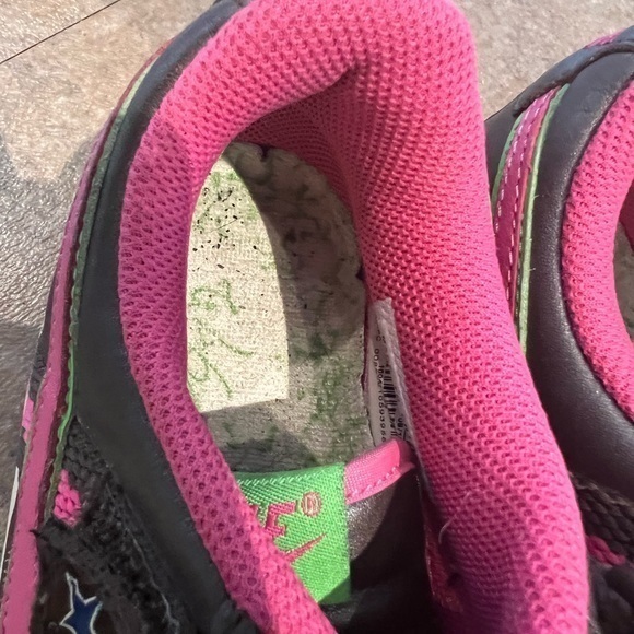 Nike Vandal Low - Leather Brown/ Fuchsia sz 9 women’s - Picture 6 of 7